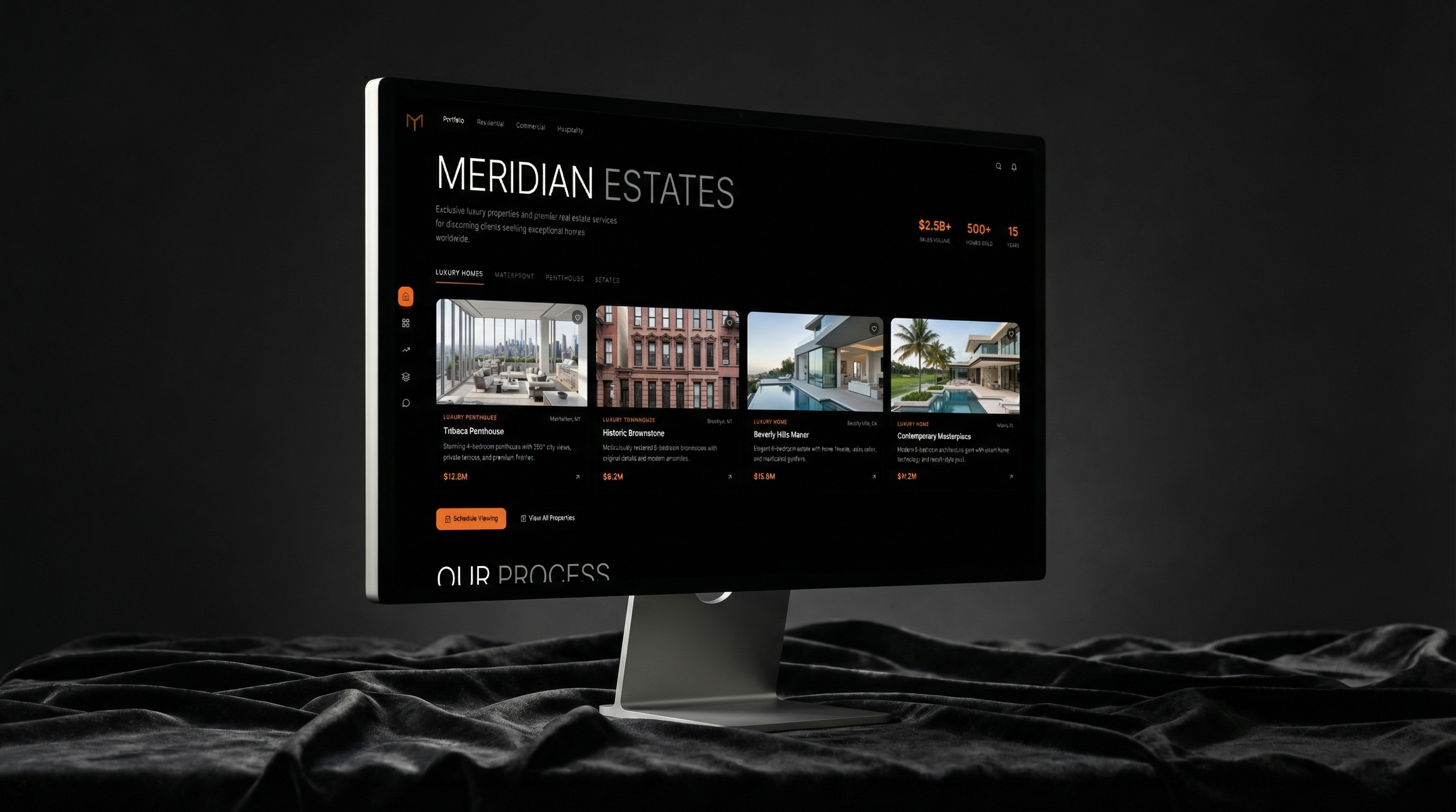 Meridian Estates - Luxury real estate development